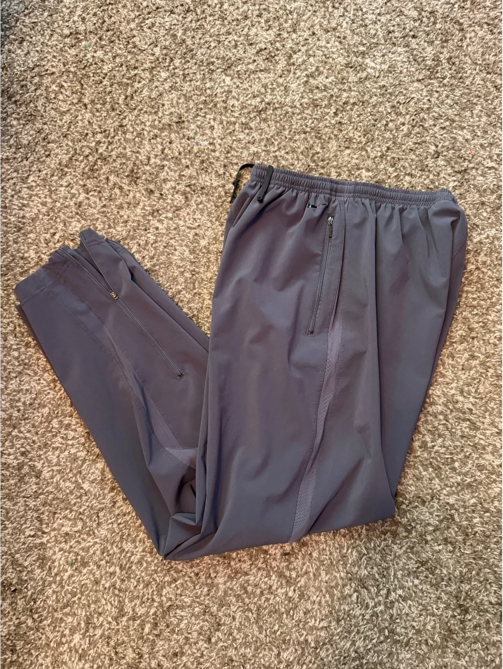 Nike Jogging Pants w Zipper Bottoms Men’s Medium